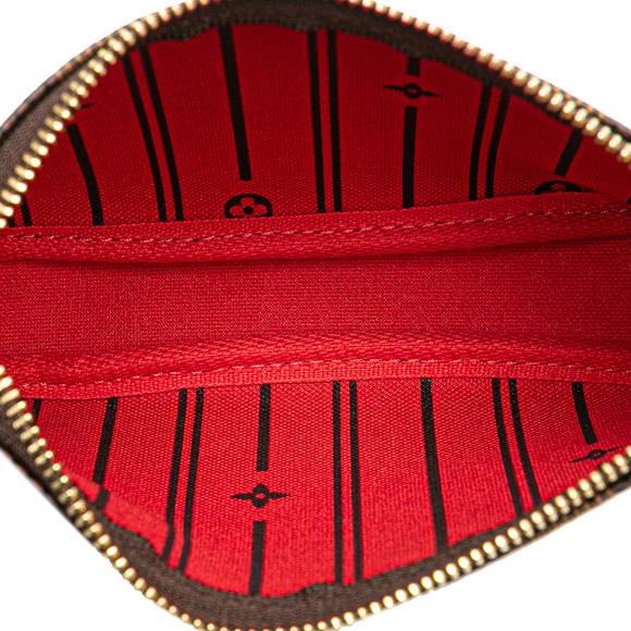 Pre-Loved Louis Vuitton Damier Ebene Trunks and Bags Mini Pochette Accessoires - Picture 4 of 12